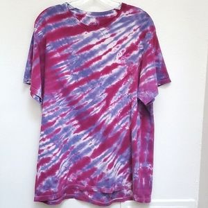 Tie Dye T-Shirt By Fruit Of The Loon Size L